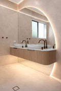 ROUND HOB MOUNTED SWIVEL SPOUT