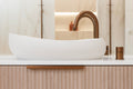 ROUND HOB MOUNTED SWIVEL SPOUT