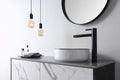 Dove Gloss White with Black Edge