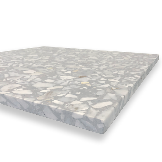 YAMBA ASH GREY LARGE TERRAZZO TILE