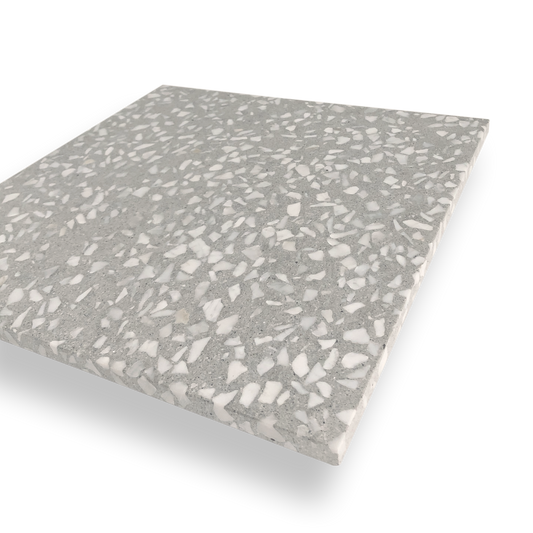 YAMBA GREY BLEND LARGE TERRAZZO TILE