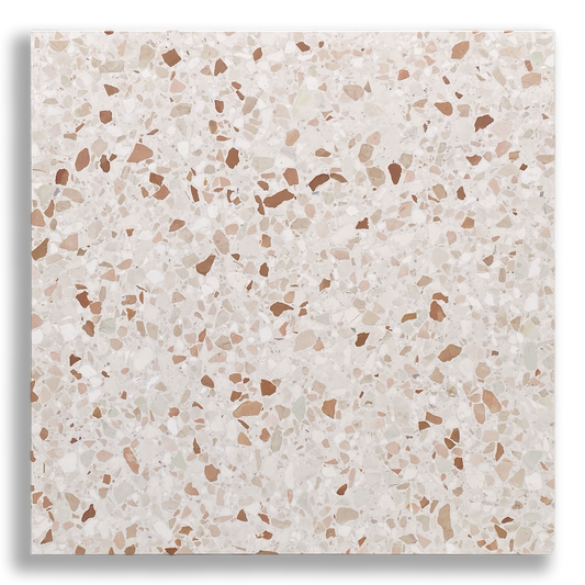 YAMBA NUTMEG STONE MEDIUM TERRAZZO TILE