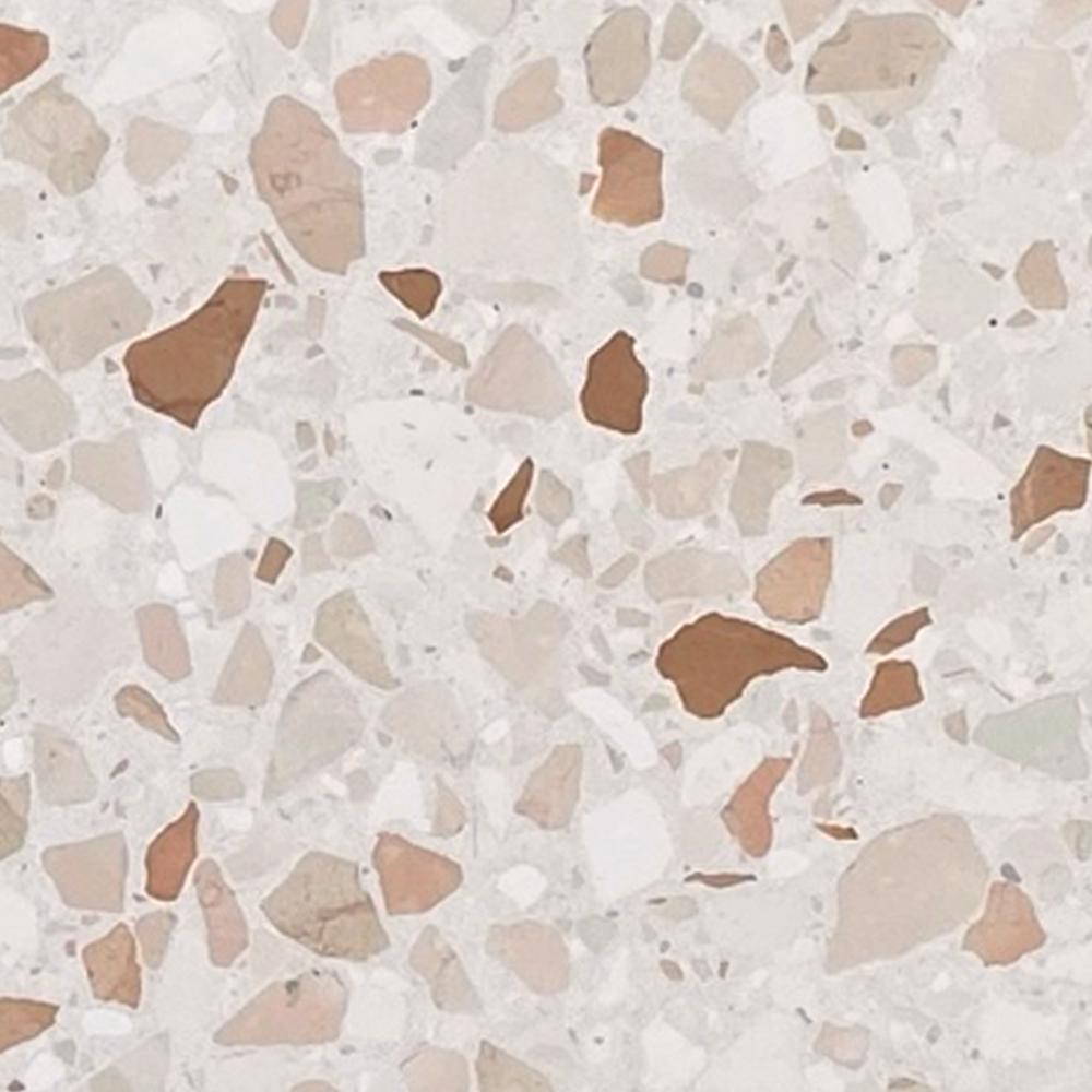 YAMBA NUTMEG STONE MEDIUM TERRAZZO TILE