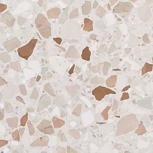 YAMBA NUTMEG STONE MEDIUM TERRAZZO TILE