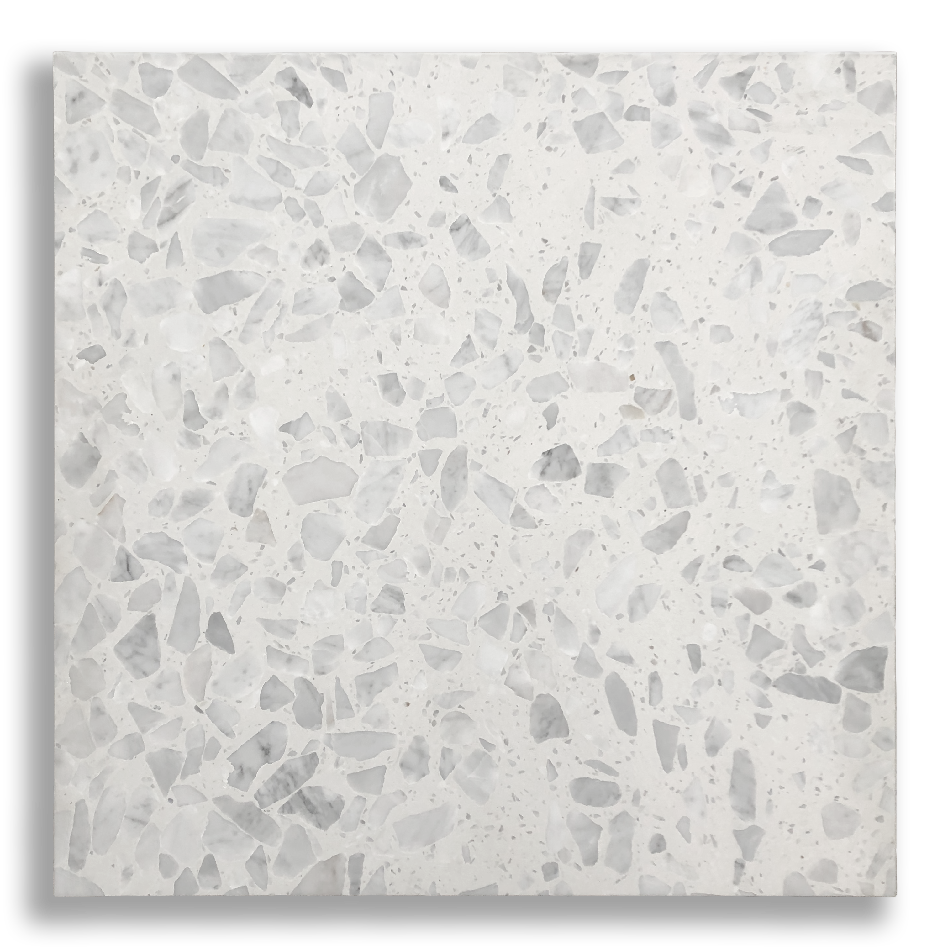 YAMBA WHITE CLOUD LARGE TERRAZZO TILE