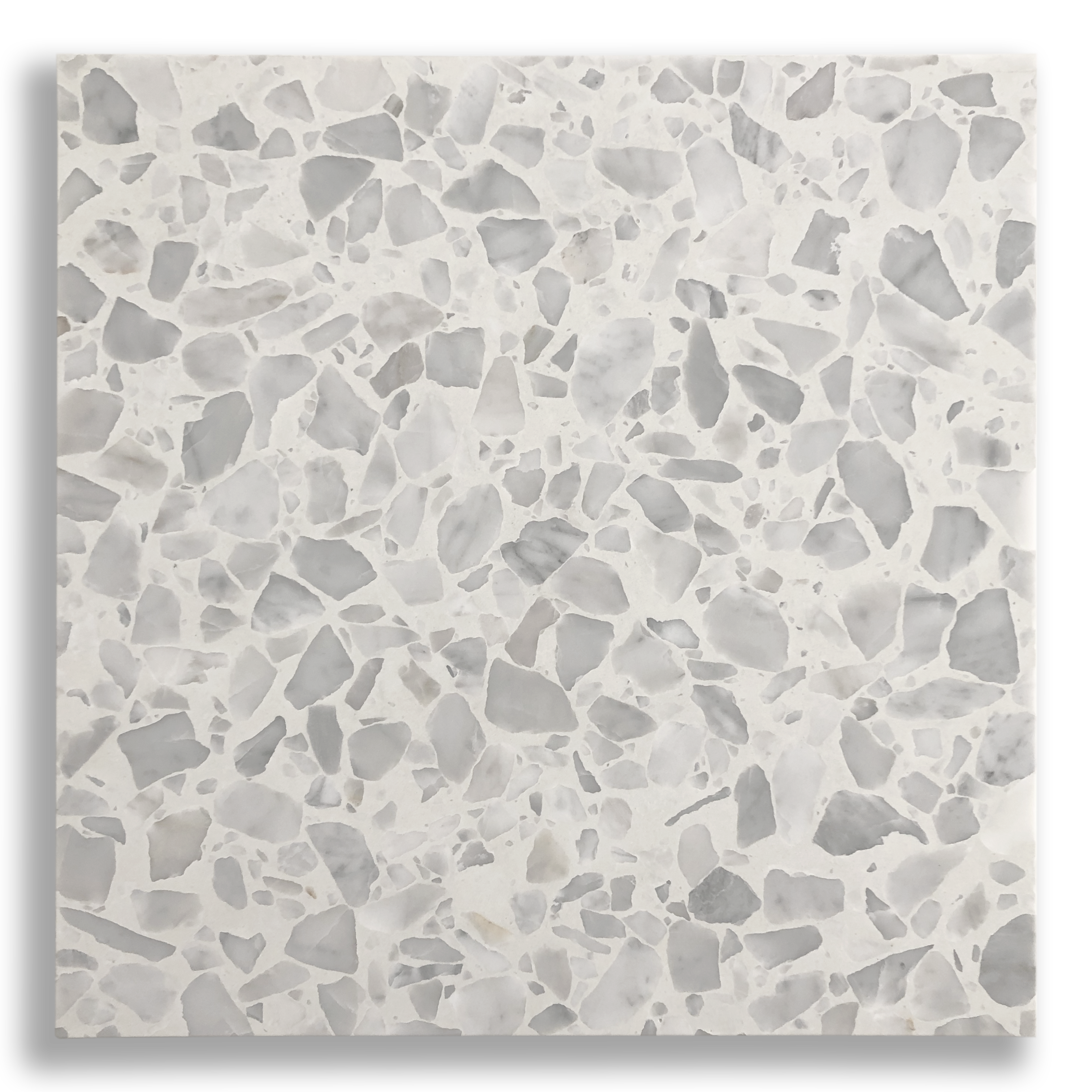 YAMBA WHITE CLOUD MEDIUM TERRAZZO TILE