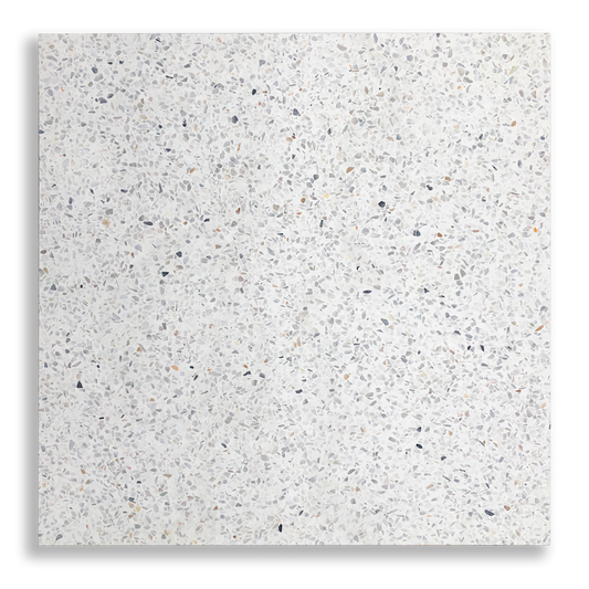 YAMBA WHITE GRAIN LARGE TERRAZZO TILE