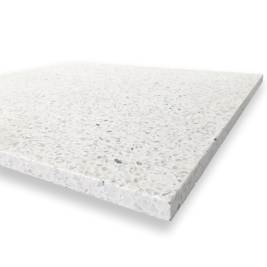 YAMBA WHITE GRAIN LARGE TERRAZZO TILE