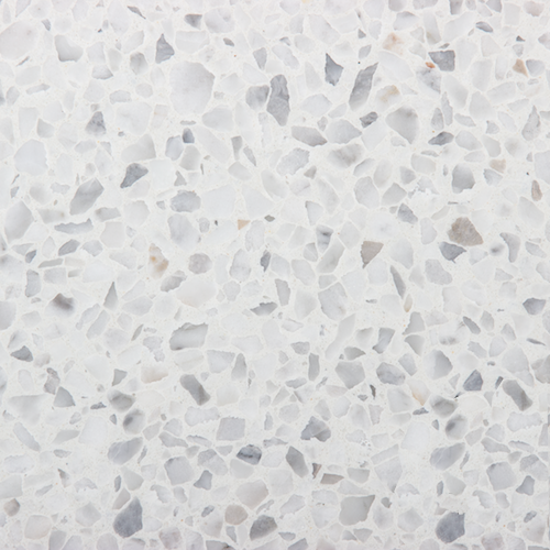 YAMBA WHITE GRAIN MEDIUM TERRAZZO TILE