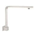 SQUARE SWIVEL SHOWER ARM CHROME (NR505CH) BRUSHED NICKEL