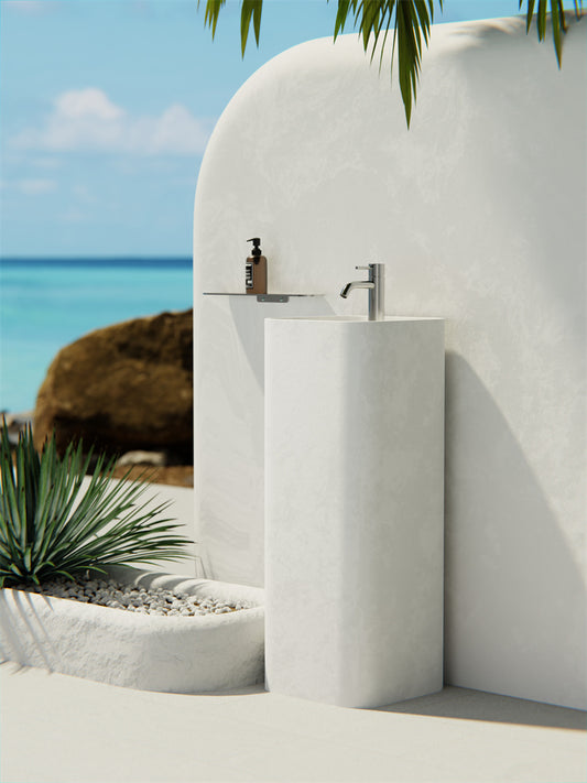 ZEN SS316L BASIN MIXER BRUSHED NICKEL