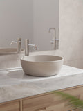 ZEN SS316L TALL BASIN MIXER HANDLESS BRUSHED NICKEL
