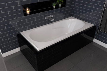 Decina Adatto 1510/1650 Inset Bath — White Baths, Acrylic Baths, Built In Baths, Rectangular Baths