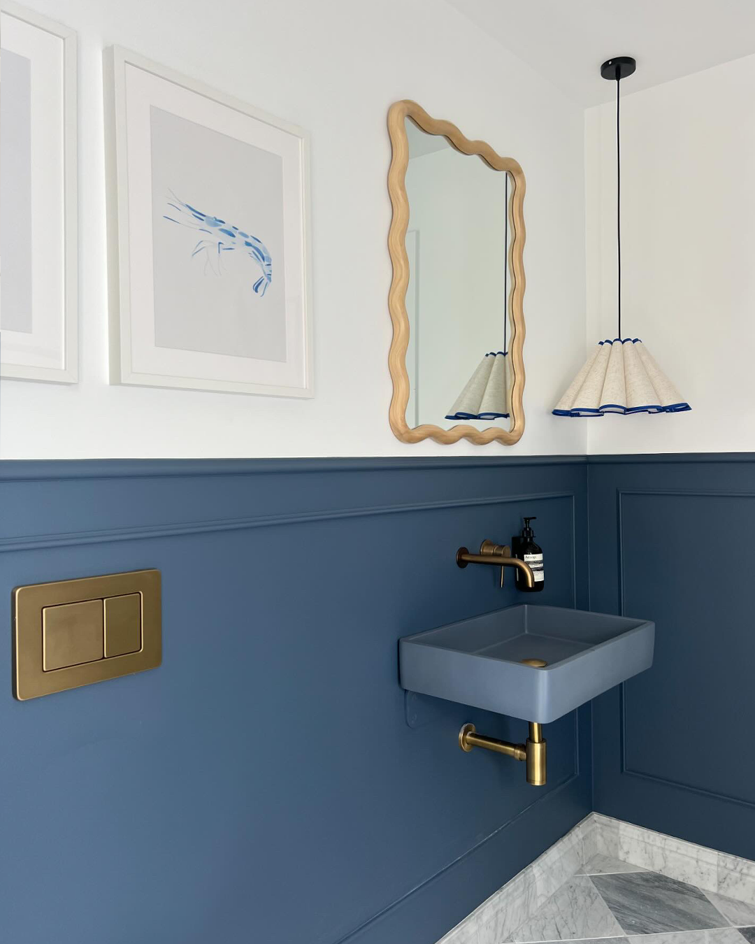 Vesl Rectangle Basin (Copan Blue)