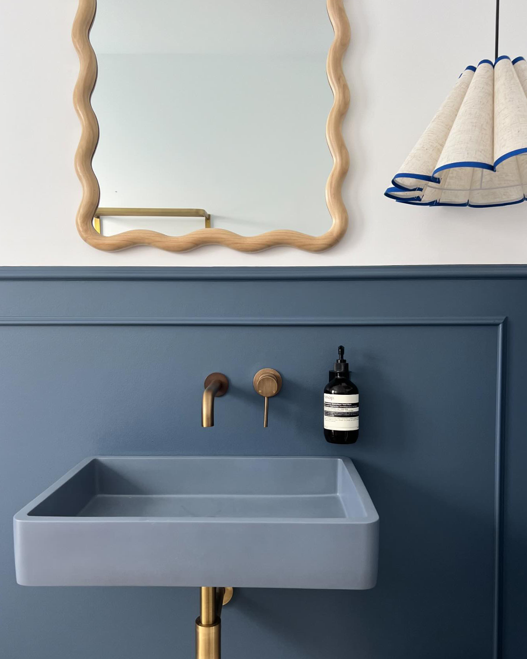 Vesl Rectangle Basin (Copan Blue)