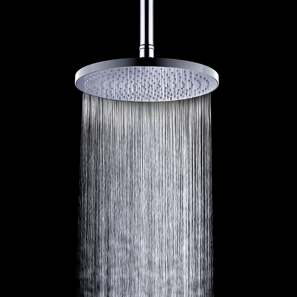 MECCA TWIN SHOWER WITH AIR SHOWER BRUSHED NICKEL