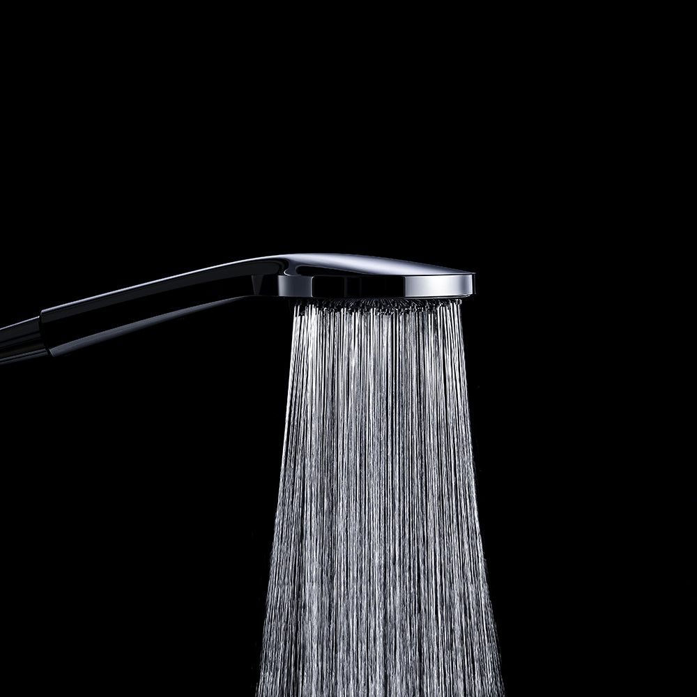 ECCO SHOWER RAIL WITH AIR SHOWER MATTE BLACK