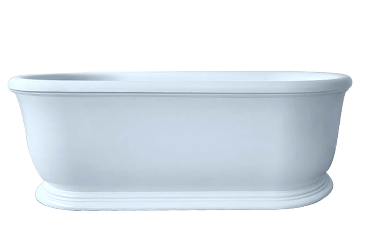 Camden 180 x 85 TitanCast Solid Surface Freestanding Bath - Special Finish