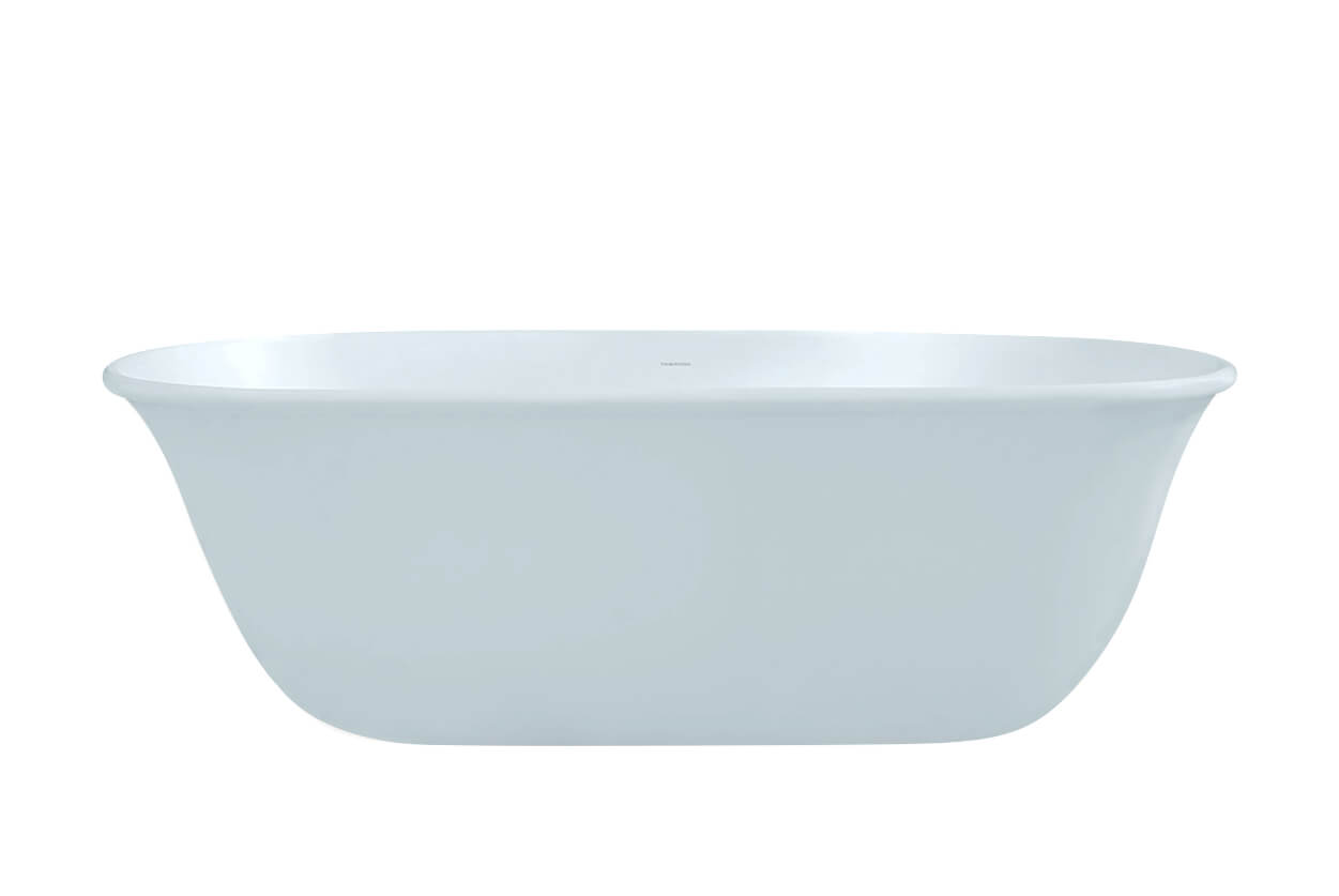 Blanche 162 x 77 TitanCast Solid Surface Freestanding Bath - Special Finish