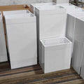 Alpha Wall Hung mini-PVC vanity with soft closing LK-AL42W