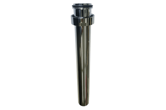 Vertical Extension Pipe for AU4040 Bottle P Trap - Chrome
