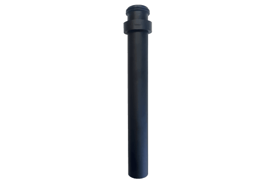 Vertical Extension Pipe for AU4040 Bottle P Trap - Matte Black — Bathroom Accessories
