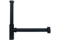 Vertical Extension Pipe for AU4040 Bottle P Trap - Matte Black
