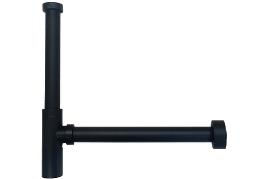 Vertical Extension Pipe for AU4040 Bottle P Trap - Matte Black