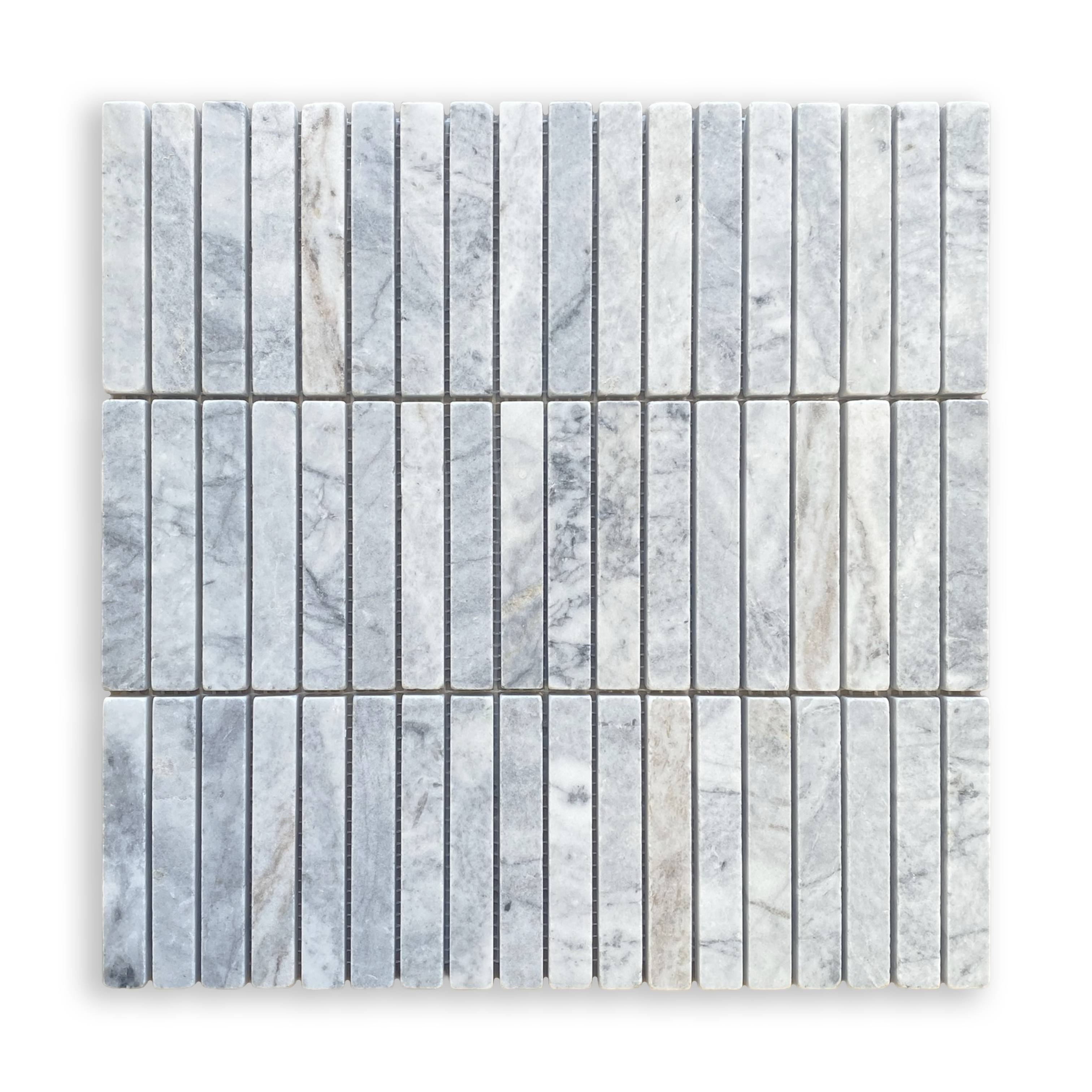 Bastoni Bianco Oro Marble Kit Kat Mosaic Tile
