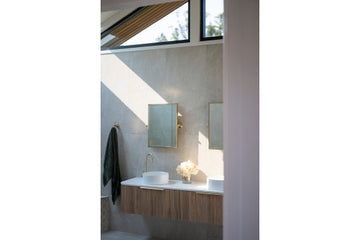 Turner Hastings Mayer Pivot Rectangle Mirror — Matte Black, Wall Mirrors