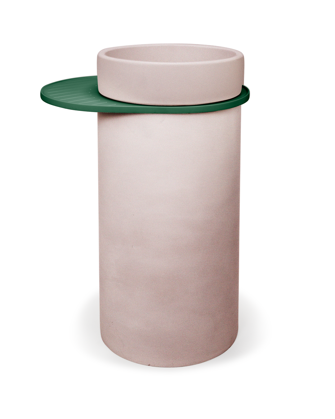 Cylinder - Bowl Basin (Blush Pink)
