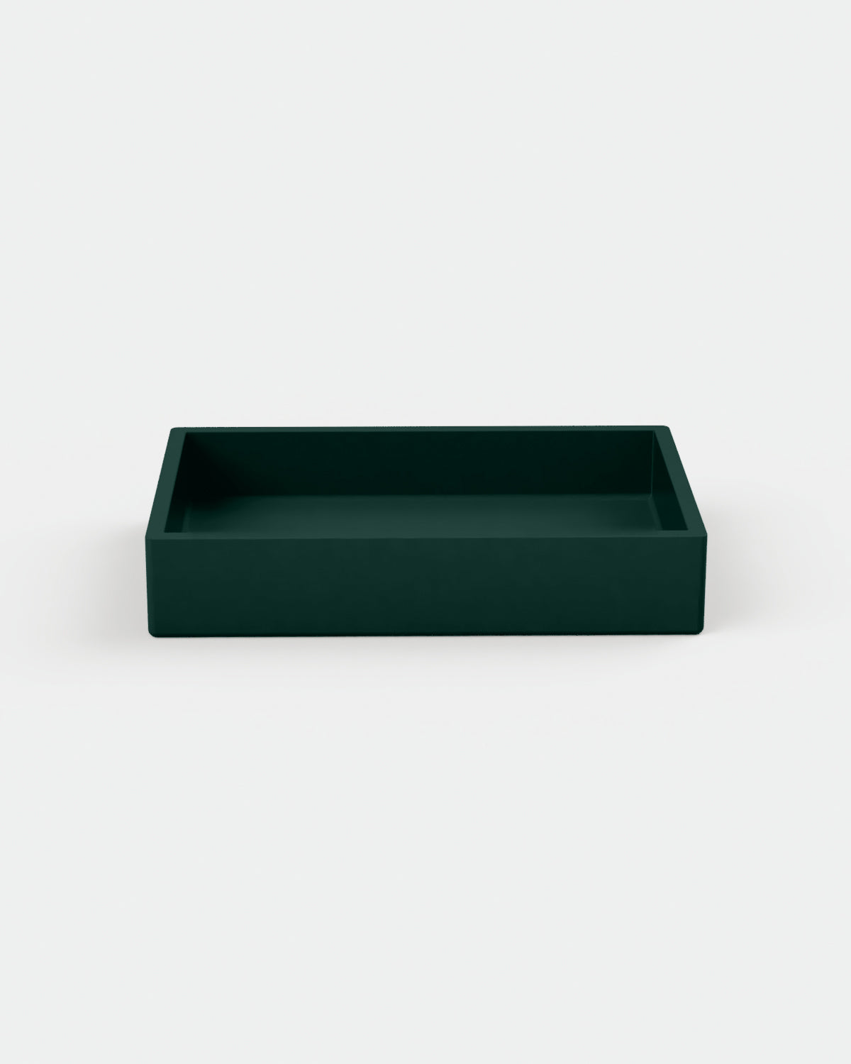 Nood Co Box Basin (Teal) - Above Counter Basin — Concrete