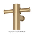 VTH900BB Brushed Brass Vertical Heated Towel Rail
