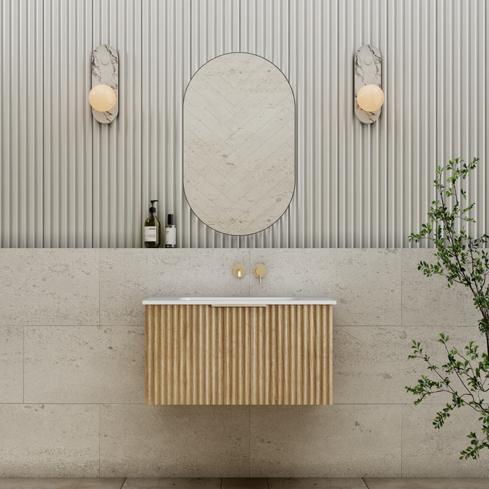 Capture Ensuite 750mm Wall Hung Vanity