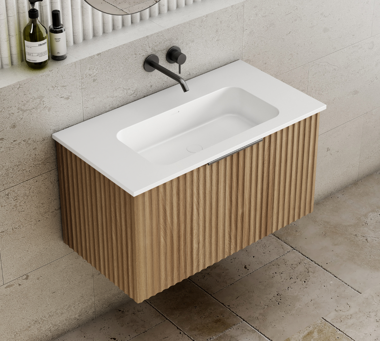 Capture Ensuite 750mm Wall Hung Vanity