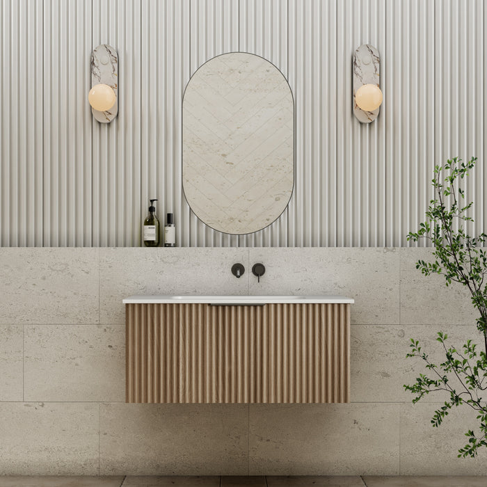 Capture Ensuite 900mm Wall Hung Vanity