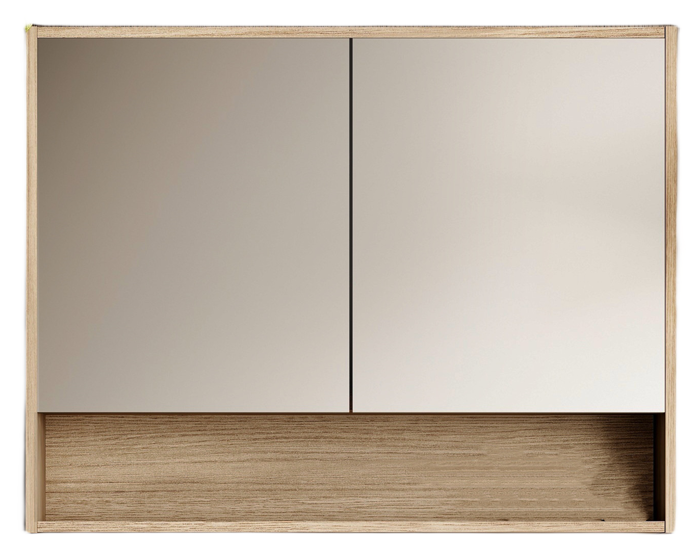 Cicero 900mm Shaving Cabinet - Natural Oak