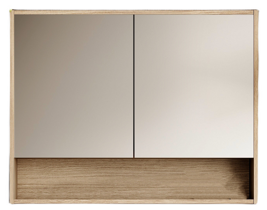 Cicero 900mm Shaving Cabinet - Natural Oak
