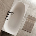 New Multi Corner Back To Wall Freestanding Bath