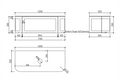 Westminster 1200mm Wall Hung Vanity