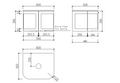 Westminster 600mm Wall Hung Vanity