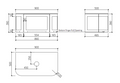 Westminster 900mm Wall Hung Vanity