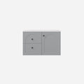Chester Federation wall hung PVC Cabinet Grey