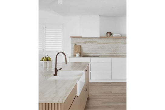 Chester 80 x 50 Double Flat Front Fine Fireclay Farmhouse Butler Sink