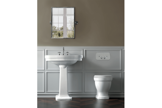 Claremont Chrome Flush Plate