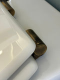 Claremont Floor Mounted Pan With Soft Close Seat