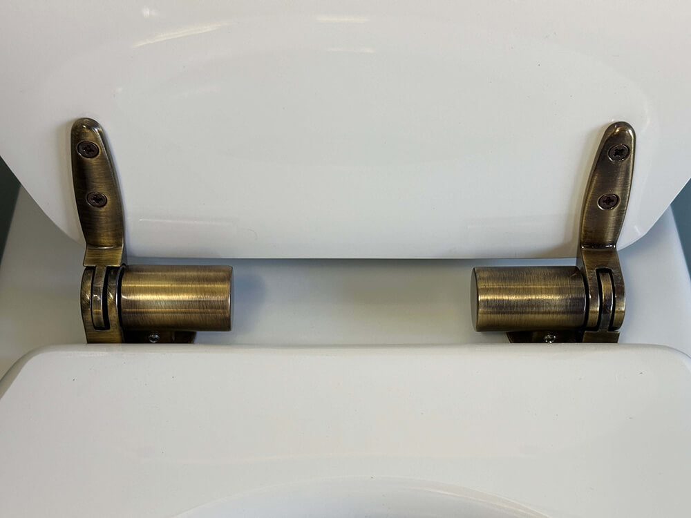 Claremont Floor Mounted Pan With Soft Close Seat