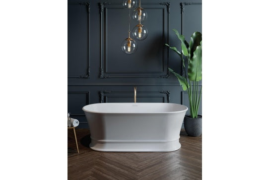 Claremont 170 x 84 MagnaCast Free Standing Bath - Matte White