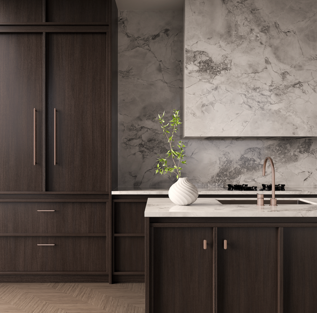 ÖPPEN T-PULL CABINET HANDLE (BRUSHED)