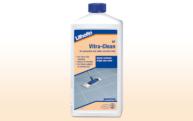 Lithofin KF Vitra-Clean 1 litre porcelain and ceramic tile cleaner